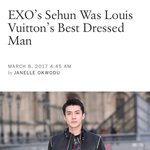 [모두드루와] 루이비통쇼에서 2년<b>연속</b> 베스트 된 세훈