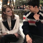 엠마스톤과 나란히 앉은 세훈(+사진)