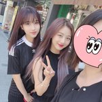 가로수길에서 트와이스 목격짤