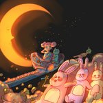 모의고사때 그렷던 그림 <b>색칠</b>해봣다