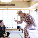 [백현] [15화] 아침 기상 미션 끝나지 않은 도전 백현 <b>gif</b>