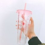 학교에 다이소 벚꽃 텀블러 갖고가면 어때?