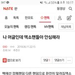 [EXO] '나머글인데엑소팬들아<b>안심</b>해라' 여기서봐