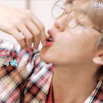 [백현] 렬리티하면서 <b>대게</b> 실컷 먹었겠다 부롭다~@