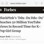 블핑 3,300만  공식 조회수 아니라고 해외기사났음