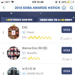 소리 바다 어워즈 투표 개최됨