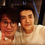 [EXO] 신승1훈씨와의 셀카를 올리며 우리나라화이팅! 외치는 <b>세호</b>니