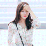오랜만에 앞머리 넘긴 슬기 jpgif