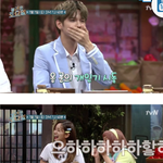 옹성우가 개인기할때 <b>혜리</b> 박나래가 보인반응