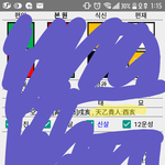 [댓글부탁해] 사주 아는 사람 이거 의미가 뭐야??
