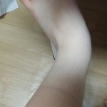 방금 <b>양말</b> 벗었는디
