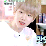 [백현] 180703 엑사세 백현 <b>gif</b> 2