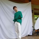 아이콘 비아이 공항패션 완전 <b>남친룩</b>!