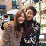 <b>절친</b>인 한효주와 진서연