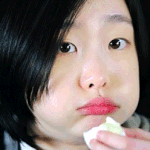 피부가 깐달걀 같은 신인배우