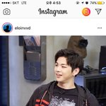 [강다니엘] 엘/로님 인별 강다니엘 언급