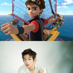 [강다니엘] 강다니엘, '해적왕 작스톰' 닮은꼴 1위 "<b>만찢남</b>"