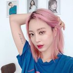 미쳤다 한예슬 핑크색 머리했어