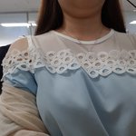 [<b>푸념</b>] 회사에 이런원피스나 블라우스 안되는걸까요??