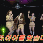 [오마이걸] 다시 움짤 만들어 봤오요