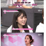 [프듀48] 허윤진 이거 너무 충격적이야 <b>앞뒤</b> 바뀌는 거..