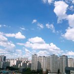 와 하늘 정말 예뻐 <b>미쵸</b>...