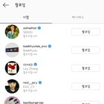 [EXO] 루둘 심지어 관재랑 용매도 <b>언팔</b>안함;