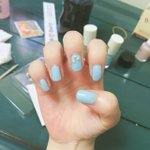 나 진짜 <b>똥</b><b>손</b>인데 네일아트 해봤어...!!