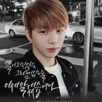 [강다니엘] 조녜 <b>캘리</b>