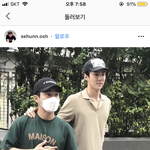 [EXO] 오세훈 오늘 혐빈이랑 놀았네ㅋ
