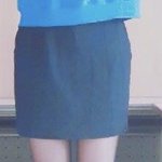 다들 중1때 치마 <b>길이</b> 어느정도였냐