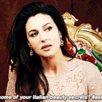 모니카 벨루치에게 아름다움의 비밀에 대해 물었다