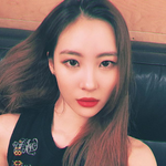 금발 염색한 선미