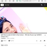 레드벨벳-파워 업  <b>MR</b>제거영상