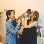 항상 붙어있는 태연과 <b>예리</b>