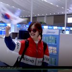 [댓글부탁해] 태극소녀 <b>유비</b> 공항 휘날리다 ㅋㅋ