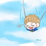 [강다니엘] 스카이<b>다이빙</b> 강다니엘 팬아트
