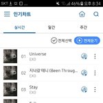 [EXO] 결앨 <b>상위</b>권싹쓸이...