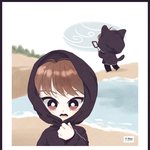 [황민현] 호주 로크아드<b>고지</b> 간거 팬아트도 이뽀❤