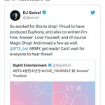 [방탄소년단] 유포리아 참여한 <b>dj</b>가 아임파인, 럽마셀도 참여