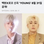[EXO] [D-10]백현X로꼬 신곡 '<b>Young</b>'