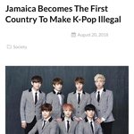 [이것좀봐줘] 자메이카가  <b>kpop</b> 불법으로 규정했데
