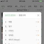 [인피니트] 멜론실시간 순위 <b>태풍</b>