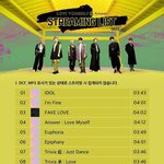 [방탄소년단] **권장 스밍리스트(0825 <b>ver</b>.)**