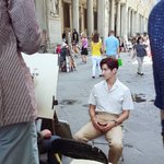 아이돌 <b>피사체</b>로 그림그리는 피렌체 화가