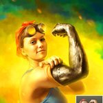 신비로운 분위기의 사진 <b>리터</b>칭