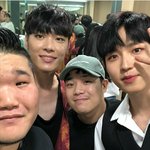 [김재환] 재환이 <b>휘성</b>님이랑 길구님이랑 찍은거 ㅠㅠ