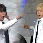 [박우진] 같은노래 같은제스쳐 <흑발 <b>vs</b> 금발>