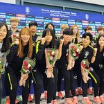 동메달 여자축구 우리나라 대표팀 귀국