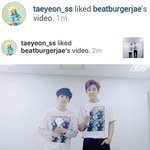 [EXO] 찬열백현 영상에 좋아요 눌렀던 태연.<b>jpg</b>